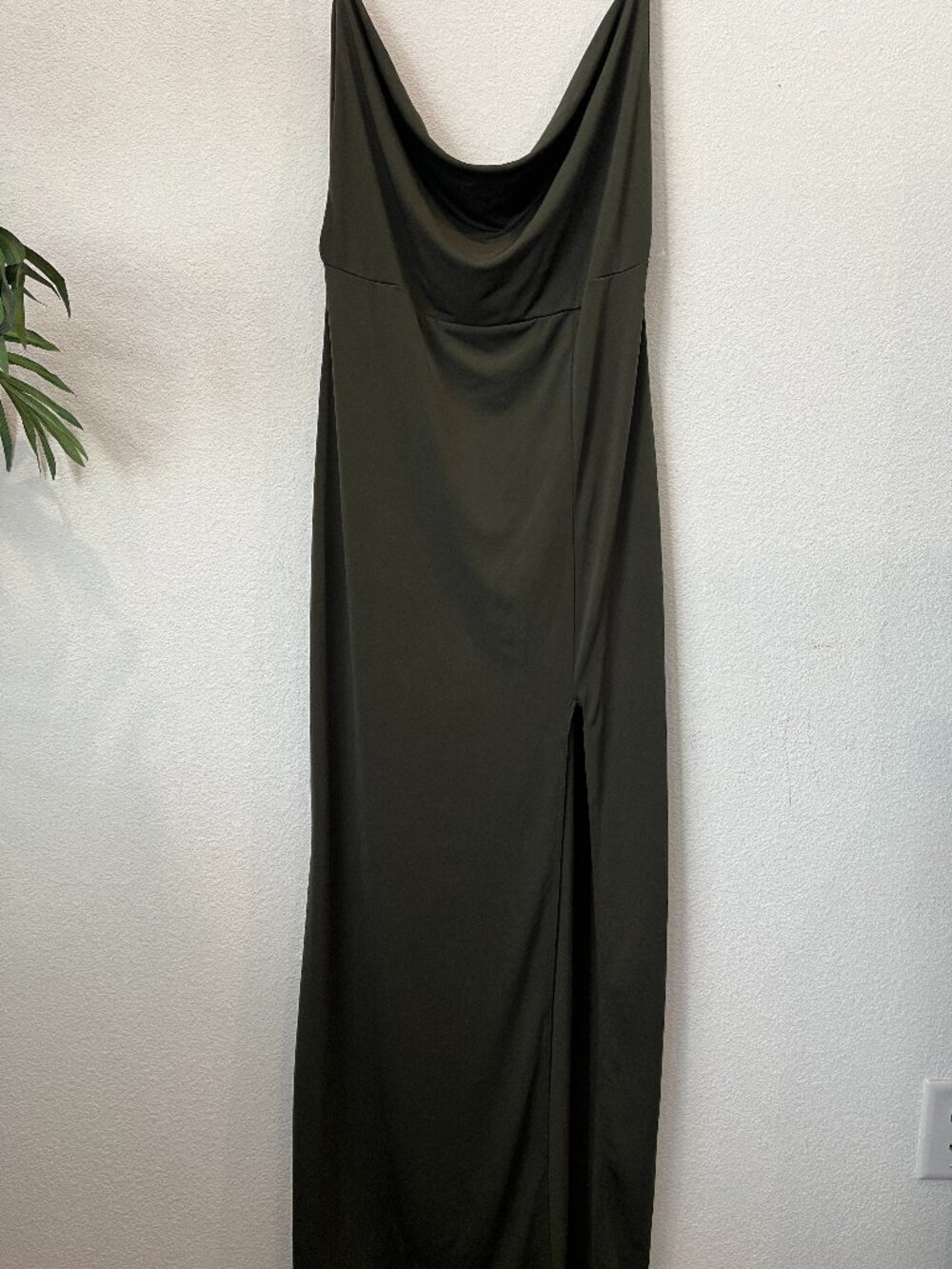 Minette Dress Cocktail  2X Dark Green